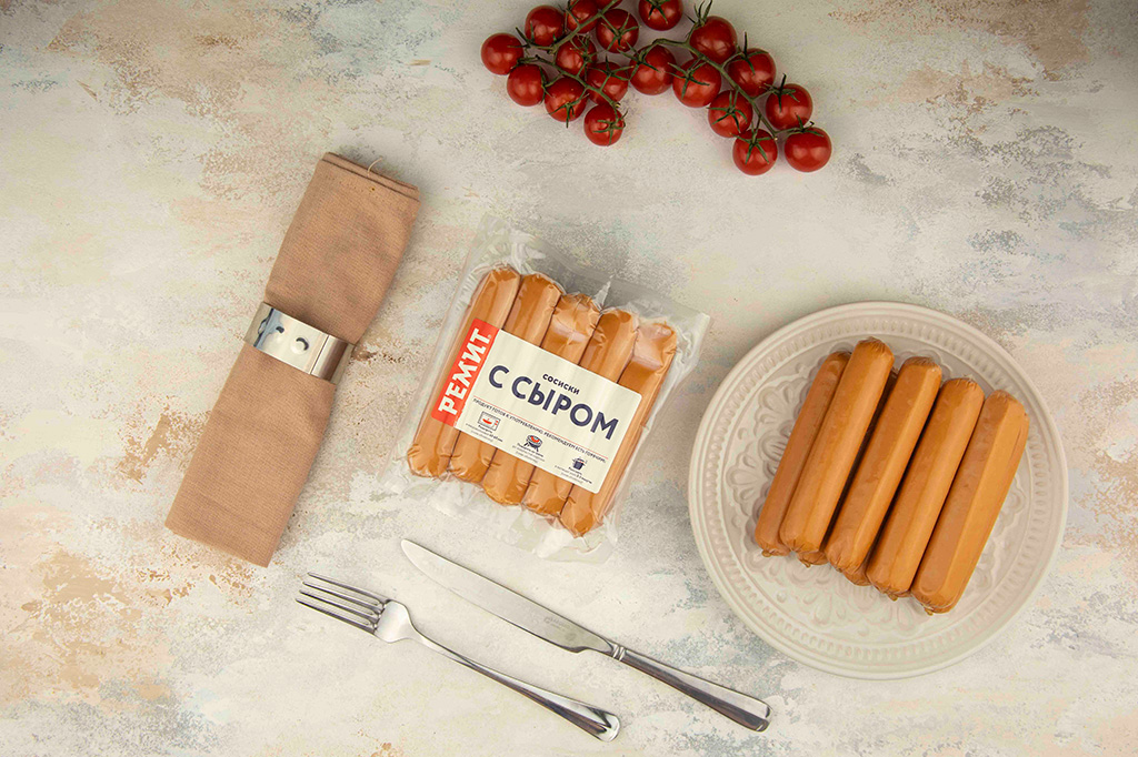 Сосиски С сыром (вакуумная упаковка, 480 г)