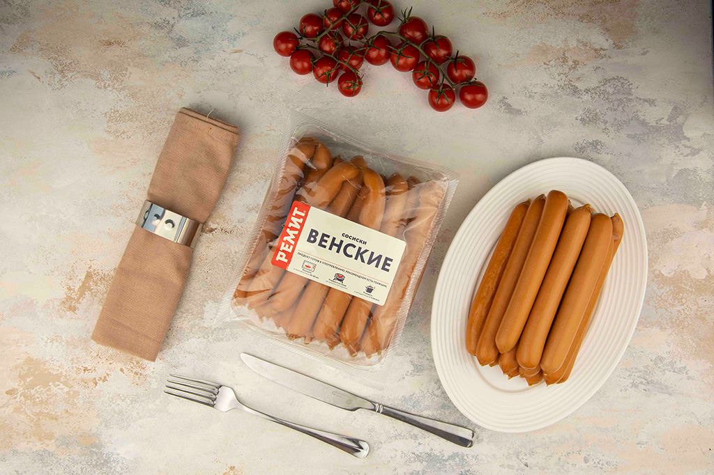 Сосиски Венские в натуральной оболочке
