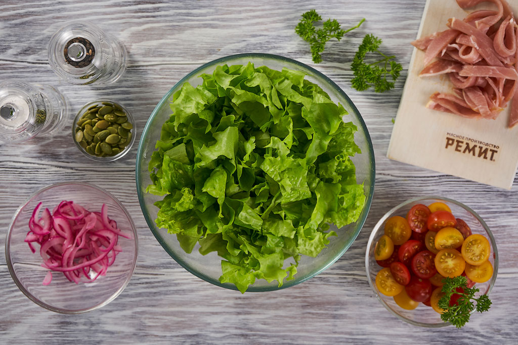 Легкий салат с балыком - рецепт от Ремит