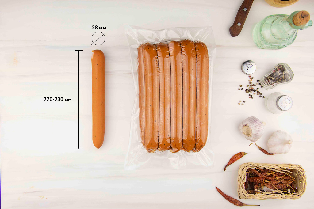 Сосиски Три перца сыр