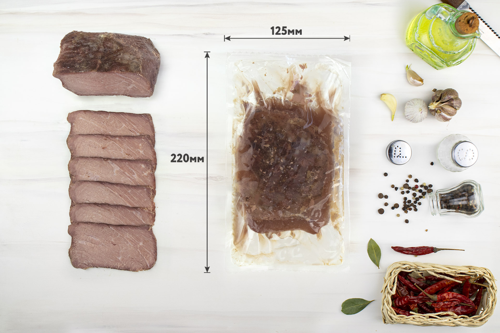 Говядина томленная в собственном соку 