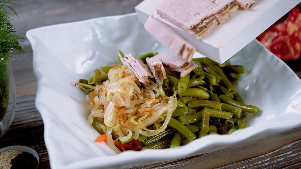 Салат фасоль с мясом по корейски - рецепт от Ремит