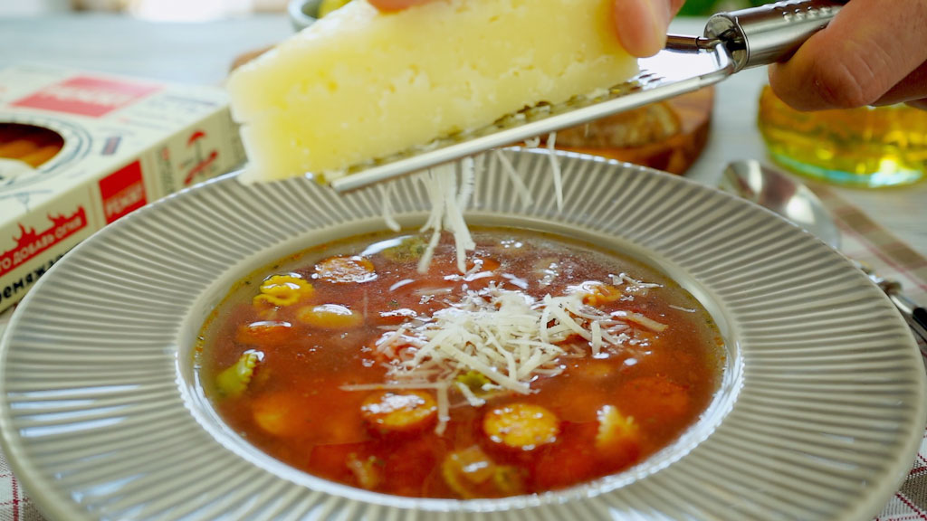 Итальянский суп с колбасками - рецепт от Remit