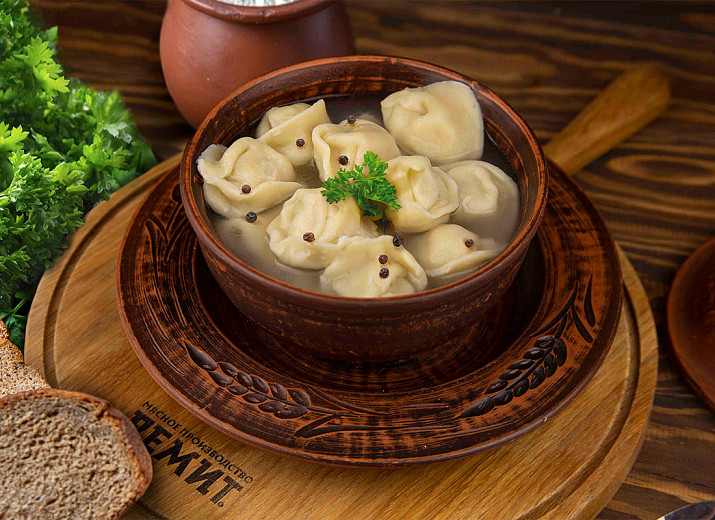 Новинка продукции - Пельмени Пряные с кинзой