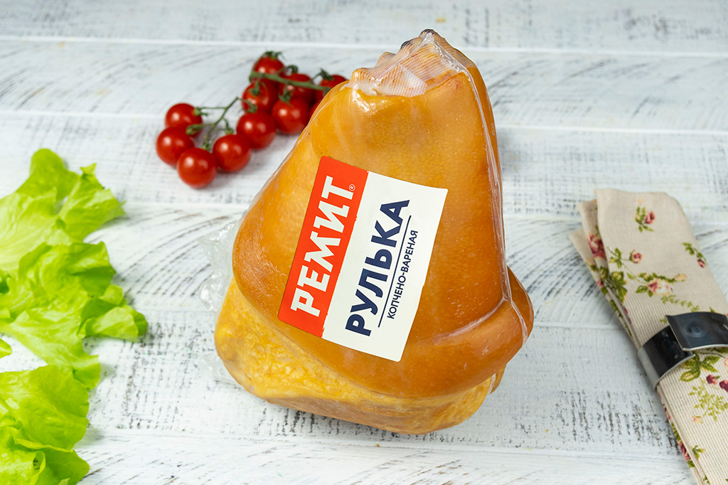 Рулька РЕМИТ копчено-вареная