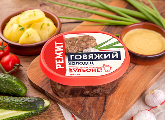 Новинка продукции - Холодец говяжий