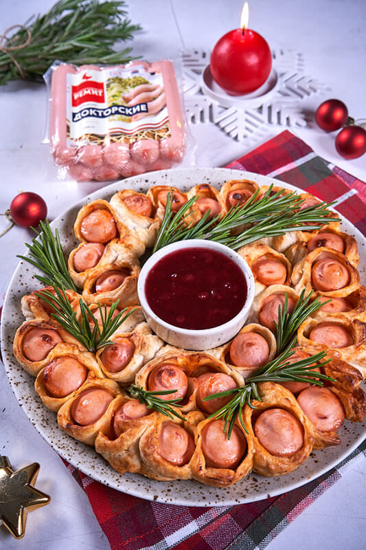 Улитка с сосисками
