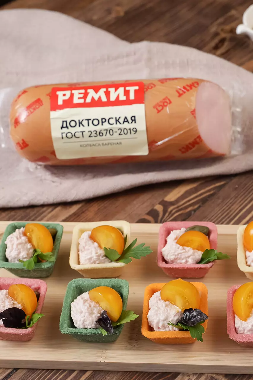 Готовим оригинальный паштет из Докторской колбасы РЕМИТ
