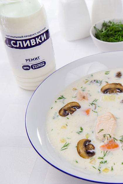 Финский рыбный суп со сливками РЕМИТ
